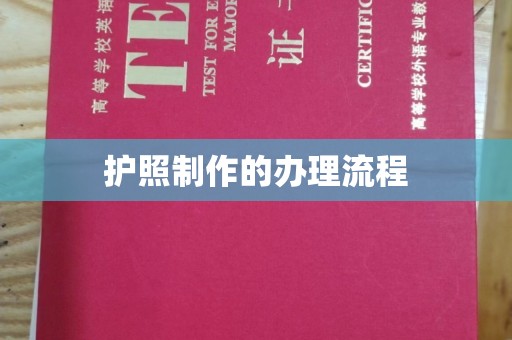 上街护照制作的办理流程
