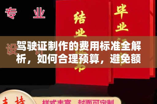 上街驾驶证制作的费用标准全解析，如何合理预算，避免额外支出